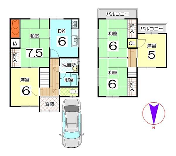 間取り：326000223421