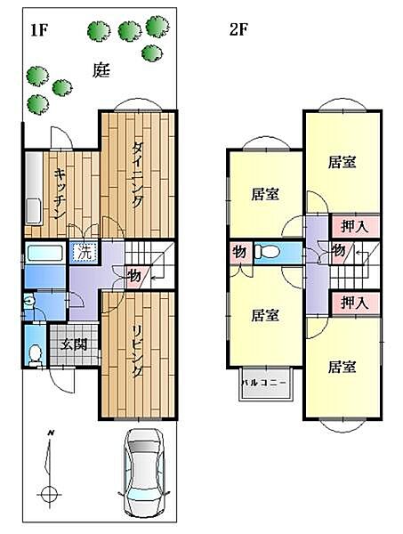 間取り：326000243851