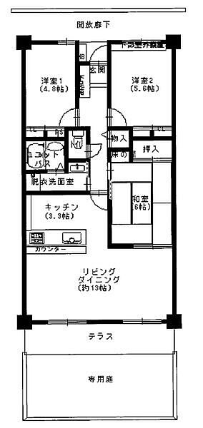 間取り：326000236373