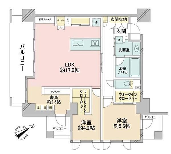 間取り：326000272187