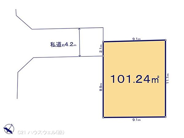 区画図