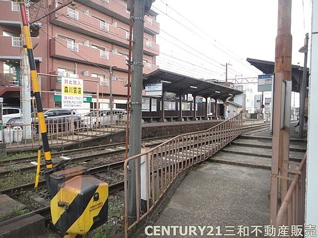 京福北野線「常盤」駅まで240m