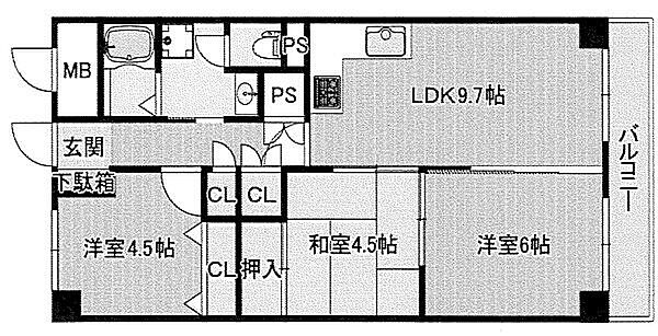 間取り：326000259537