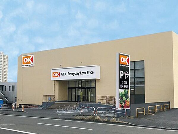 オーケー　鶴ヶ峰店まで800m、オーケー　鶴ヶ峰店