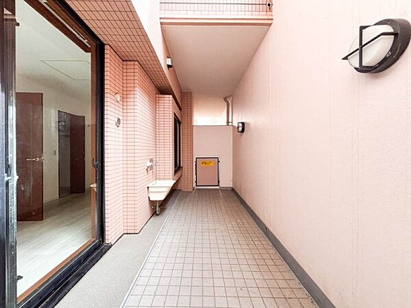 専用のお庭があるお家です