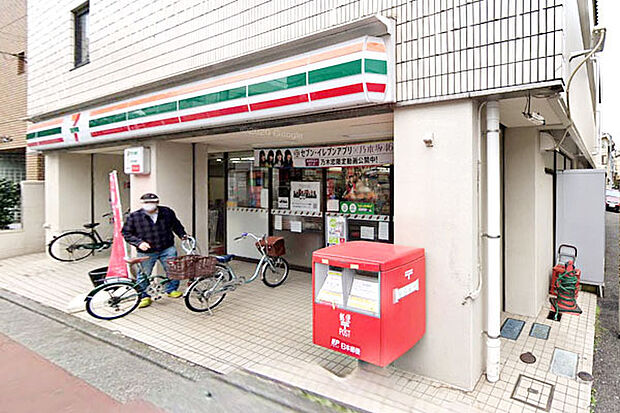 セブンイレブン南大井浜川店まで400m