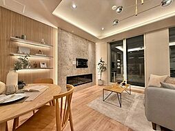 白金タワー 1SLDKのリビング/ダイニング