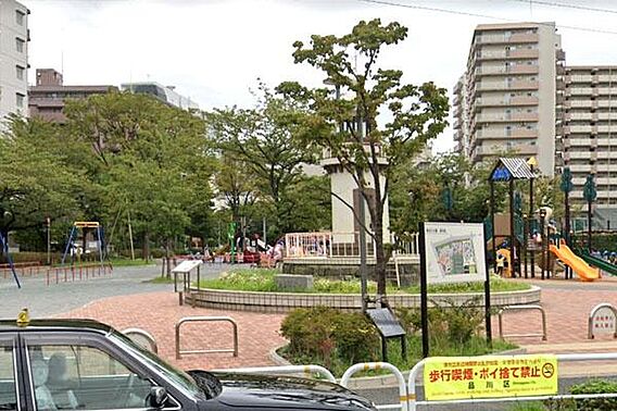 東品川公園まで...
