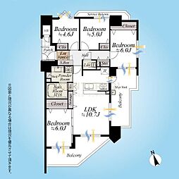 間取図画像 4LDK