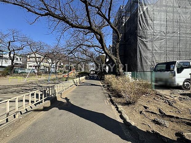 現地北側の様子