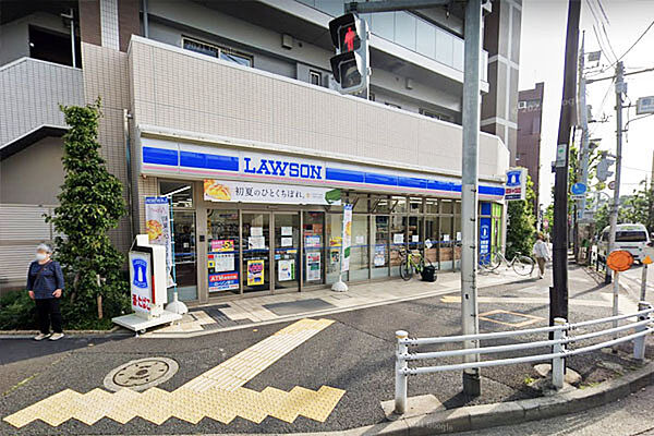 ローソン柿の木坂二丁目店まで600m