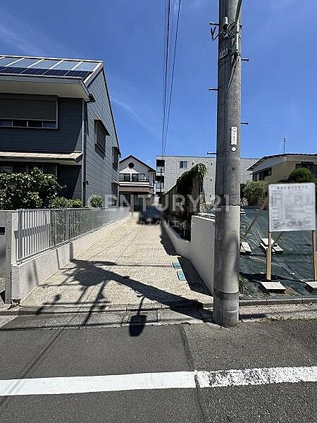 現地西側の様子