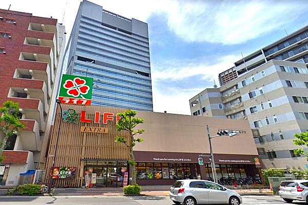 ライフ東五反田店まで450m