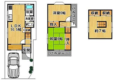 間取り：227092286094