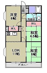 野浦ハイツ 3階