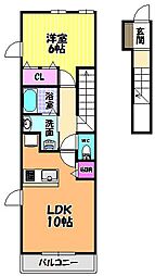 フィオーレ松ヶ丘 2階/-