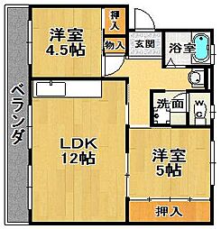 ヴィラナリー狭山 2号棟 1階