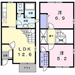 ソレイユ 1階/-