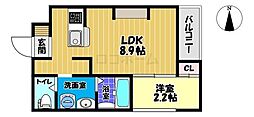 若松町エヌエム・キャトフ・ヴァン・ディズヌフ 3階/-