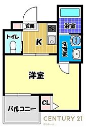 カーサフォルトゥナート羽曳野 1 1階/-