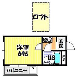 サンライズ中野 2階