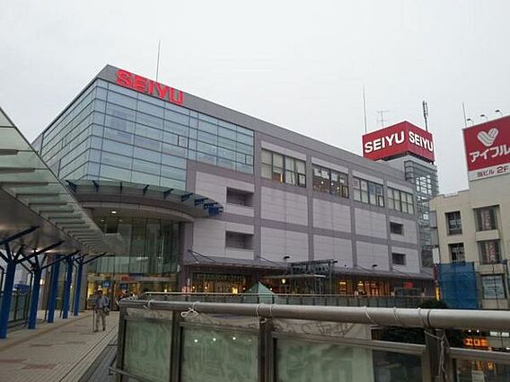 西友福生店まで...