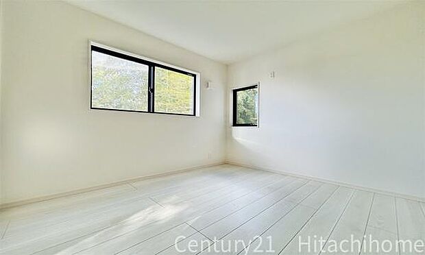 《洋室》 ■型にはまらない多才なプライベートルーム。くつろぎの場としてだけでなく、趣味や仕事のパーソナルスペースとしても活躍する、ゆったりした寝室。個の時間をたっぷり楽しめる快適空間です。