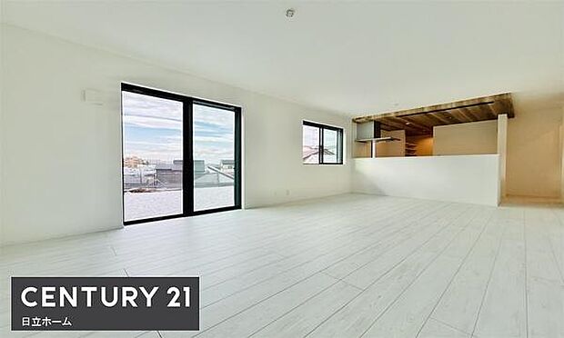 《リビングダイニング》　■上質な時間を育む暮らしのメインステージ。寛ぎとご家族とのコミュニケーションを育む居心地のよい場所。家族の笑顔と何気ない会話がいつまでも絶えないそんな素敵な空間の予感がします。