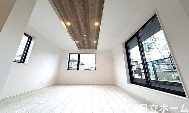 《リビングダイニング》 ■家族が自然と集まって、思い思いにくつろぎ、遊び、語らう、やすらぎの空間。