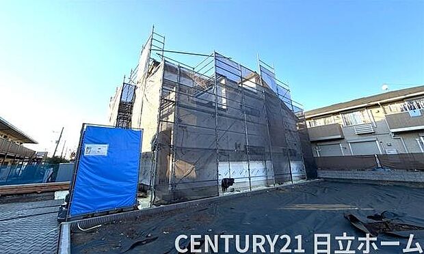 《現地》　■完成が待ち遠しいですね