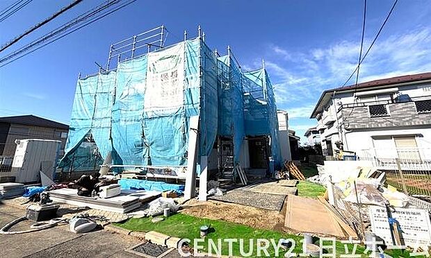 《現地》　■完成が待ち遠しいですね