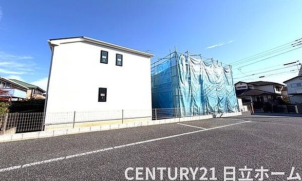 《現地》　■青い空と白い雲、気分が晴れる場所がここにあります。