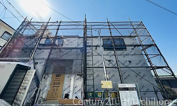 《現地》　■完成が待ち遠しいですね