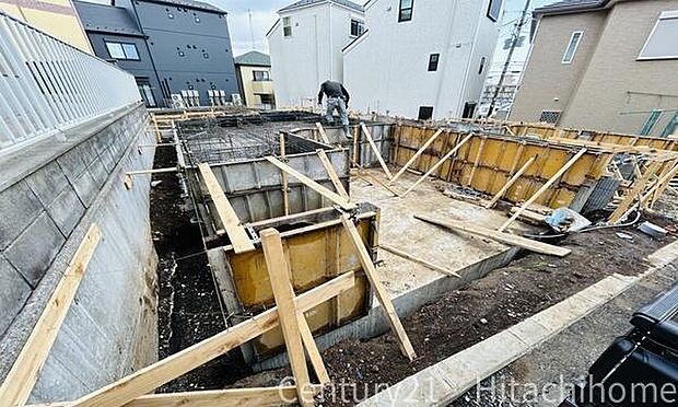 《現地》　■完成が待ち遠しいですね