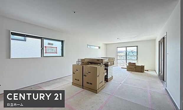 《リビングダイニング》 ■開放的で広いリビング。のびのびとくつろげるリビングは、家族のコミュニケーションの場として、みんなが集まる憩いの場所に。