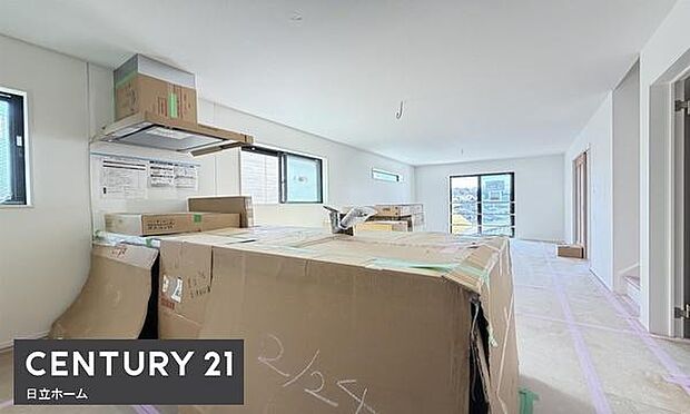 《システムキッチン》 ■会話を楽しみながら食事を味わう。一緒にいる時間が楽しい空間。