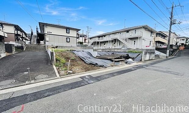 《前面道路》 ■「空」×「光」×「風」。開放感を具現化したような現地は、まさに「永住の地」としての選択肢です。