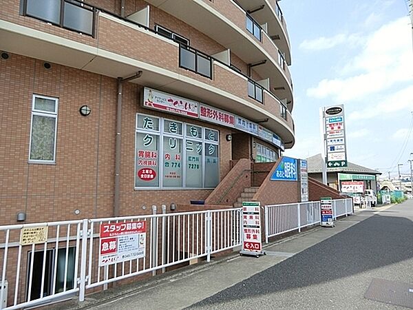 たきもとクリニックまで576m、診療科目：内科、消化器内科、外科、肛門科、予防接種