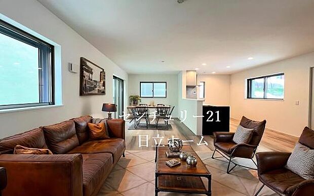 《リビングダイニング》 ■本画像はCGで作成しており、実際に現地に家具は置かれておりません。また、価格に家具は含まれておりません。