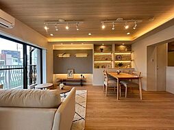 新川崎グランドハイツ 3LDKのリビング/ダイニング