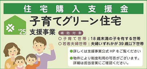 子育てグリーン住宅支援事業とは、子育て世帯や若者夫婦世帯が高い省エネ性能を持つ住宅を取得・改修する際に、国が補助金を交付する制度です。