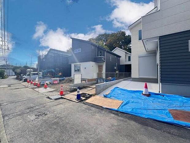 《現地》　■完成が待ち遠しいですね