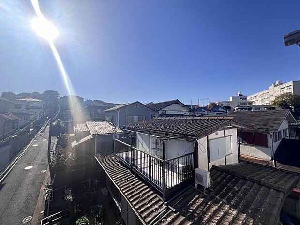 《眺望》　■目の前には気持ちの良い空が広がります。