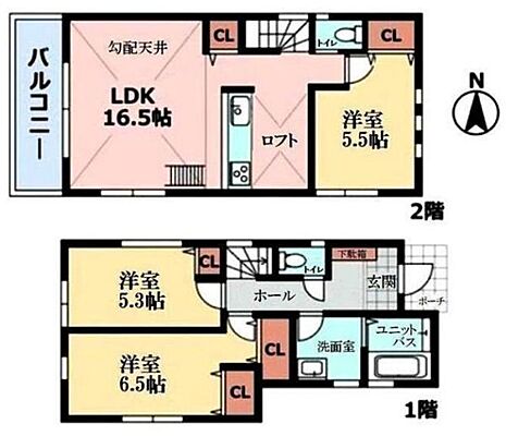 間取り 戸塚区汲沢町