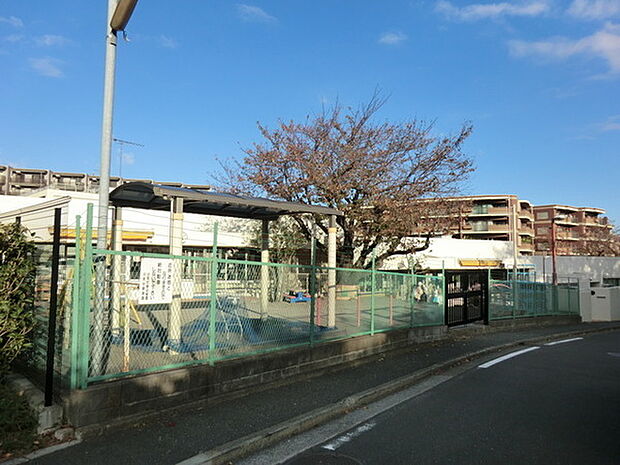 汐見台愛育園まで611m、開所時間　平日7:15から19:15　土曜日：7:30から18:30　受入月齢　6ヶ月から