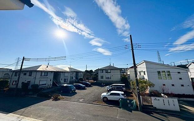 《眺望》 ■目の前には気持ちの良い青空が広がります。開放的で開けた空間が望めます。