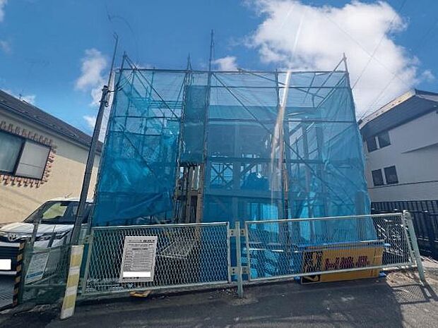 《現地》　■完成が待ち遠しいですね