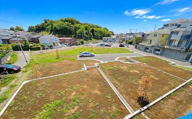《眺望》　■「空」×「光」×「風」。開放感を具現化したような現地は、まさに「永住の地」としての選択肢です。