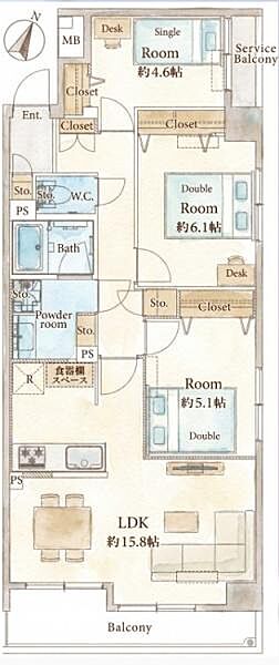 間取り：314002847656