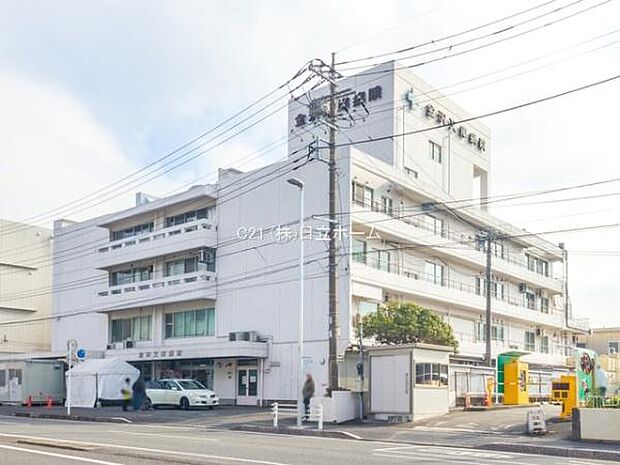 金沢文庫病院まで391m、診療科目：内科・外科・皮膚科・眼科・整形外科・小児科他
